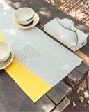 Khăn bàn linen ráp vải