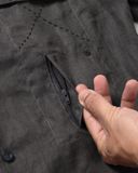 Thông - Hand Embroidery Pocket Patched Linen Shirt