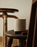 Wooden House Candle