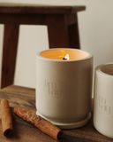 Wooden House Candle