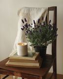 Wooden House Candle