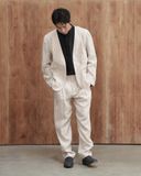 Bách - Hand Embroidery Linen Blazer