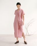 Đầm Linen Trăng Non