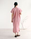Đầm Linen Trăng Non