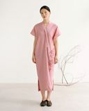 Đầm Linen Trăng Non