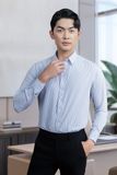 Áo Sơ Mi Sọc Xám