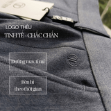 Quần Tây Xám Ghi Không Tăng Đơ
