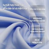 Áo Sơ Mi Trơn Xanh Pastel Có Túi