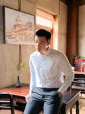 Áo Sơ Mi Trắng Tay Dài Có Túi