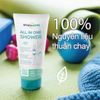Rửa mặt, tắm, gội 3 trong 1 cho da dầu mụn, mụn lưng ngực, tóc bết Stanhome All In One Shower Gel Douche Visage, Corps, Cheveux Tous Types De Peaux Et De Cheveux 200ML