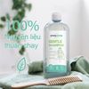 Dầu gội cho da đầu nhạy cảm không xà phòng, không sulfate, không silicone Stanhome Gentle Shampoo Shampooing doux Tous types de cheveux 740ML