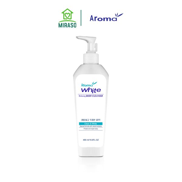 Sữa Tắm Aroma White Relaxing Body Cleanser 480ml