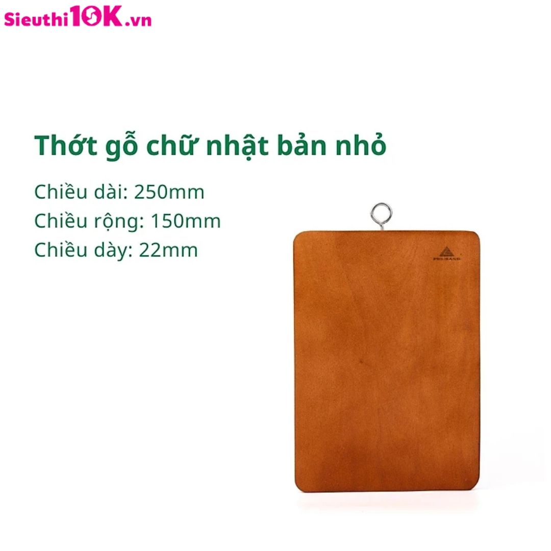 Thớt Gỗ Chữ Nhật Nhỏ 7330 Ps 30/T