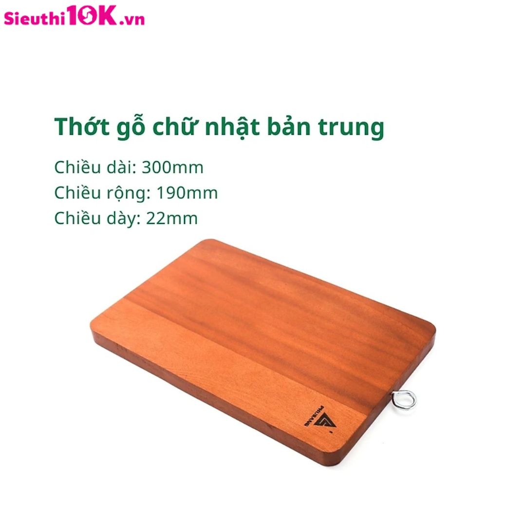 Thớt Gỗ Chữ Nhật Trung 7354 Ps 30/T