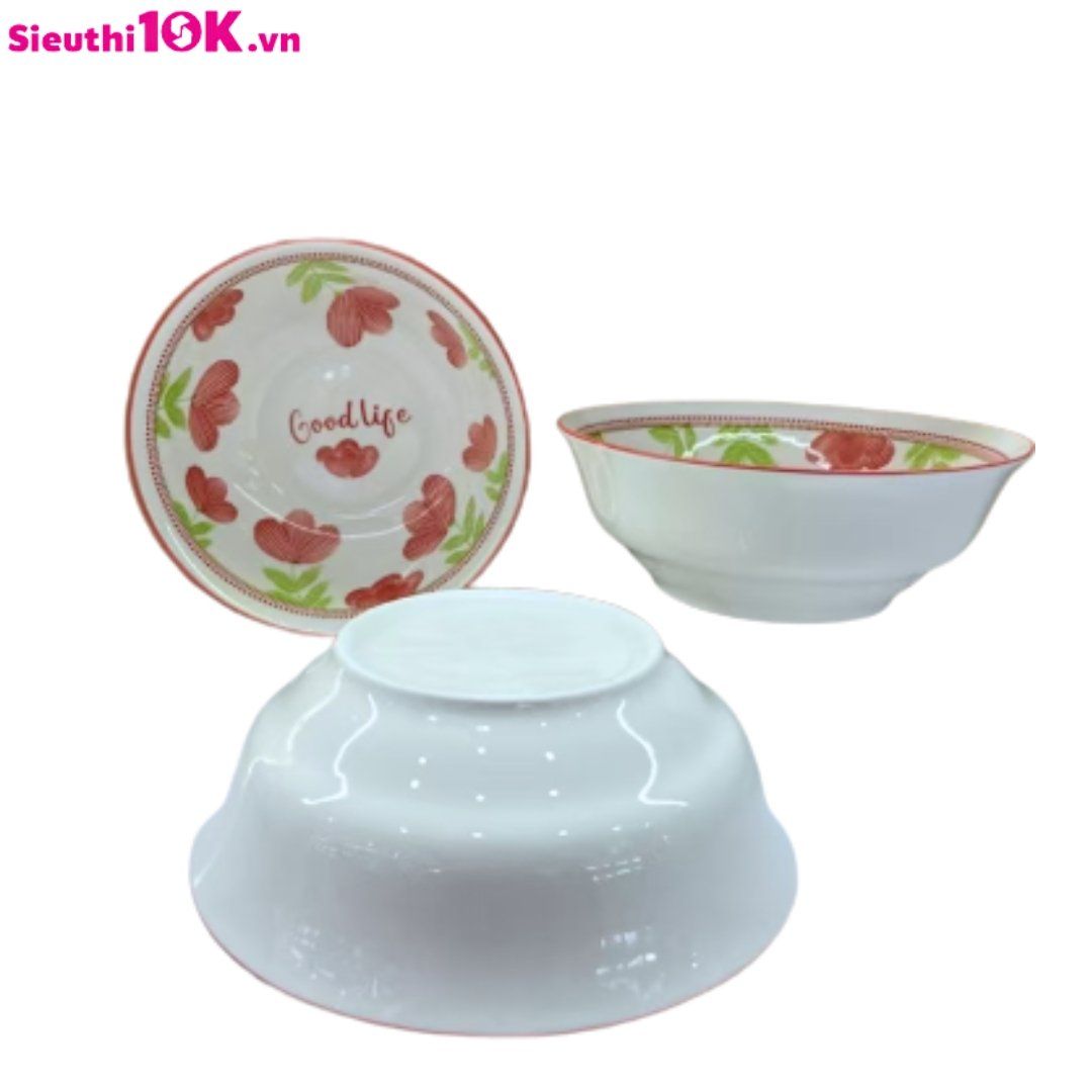 Bát 7.25 inch họa tiết hoa bướm 60/T