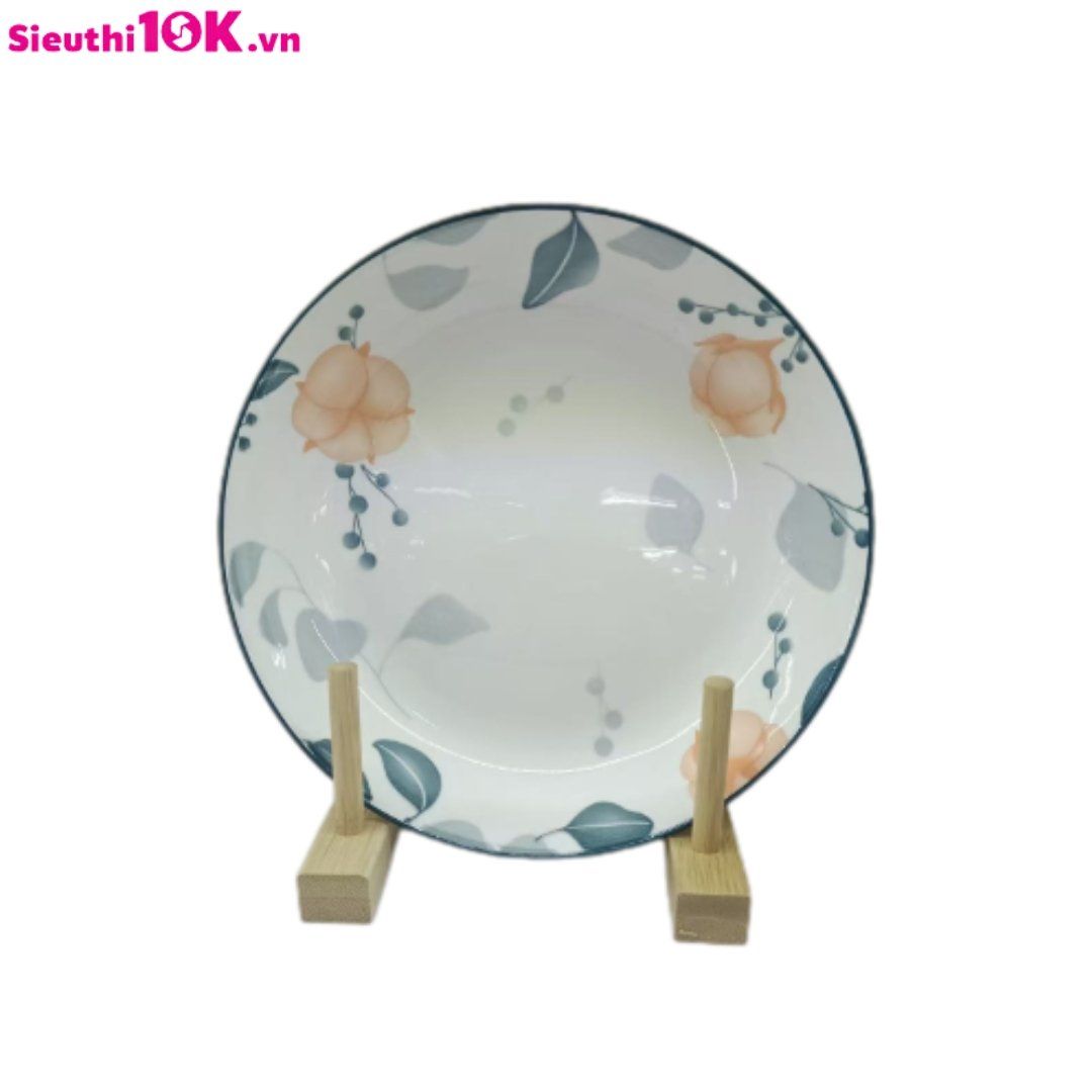 YP-60 Đĩa hoa văn lá Kapok 7 inch 60/T