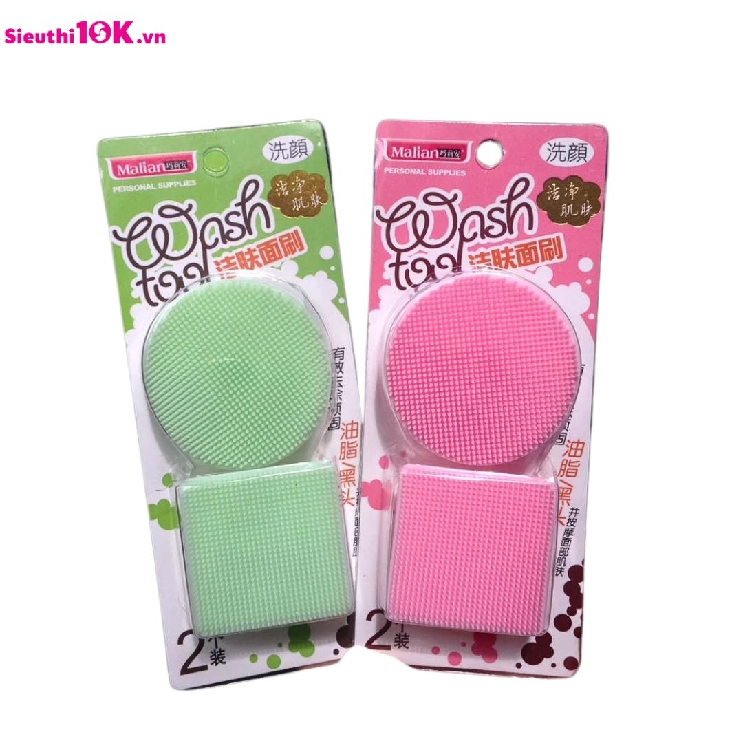 Miếng Cao Su Rửa Mặt 10/L