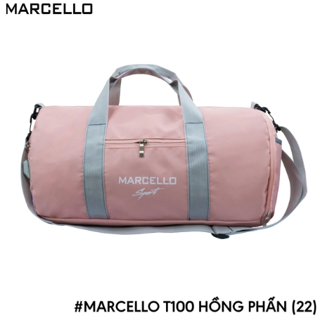 Túi trống T100 hồng phấn Marcello