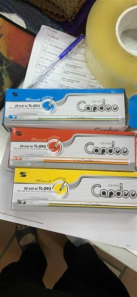 Bút Bi TL - 093 Đen - Xanh - Đỏ 20/H