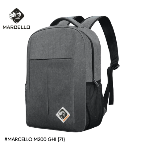 Balo vải M200 Ghi đậm Marcello