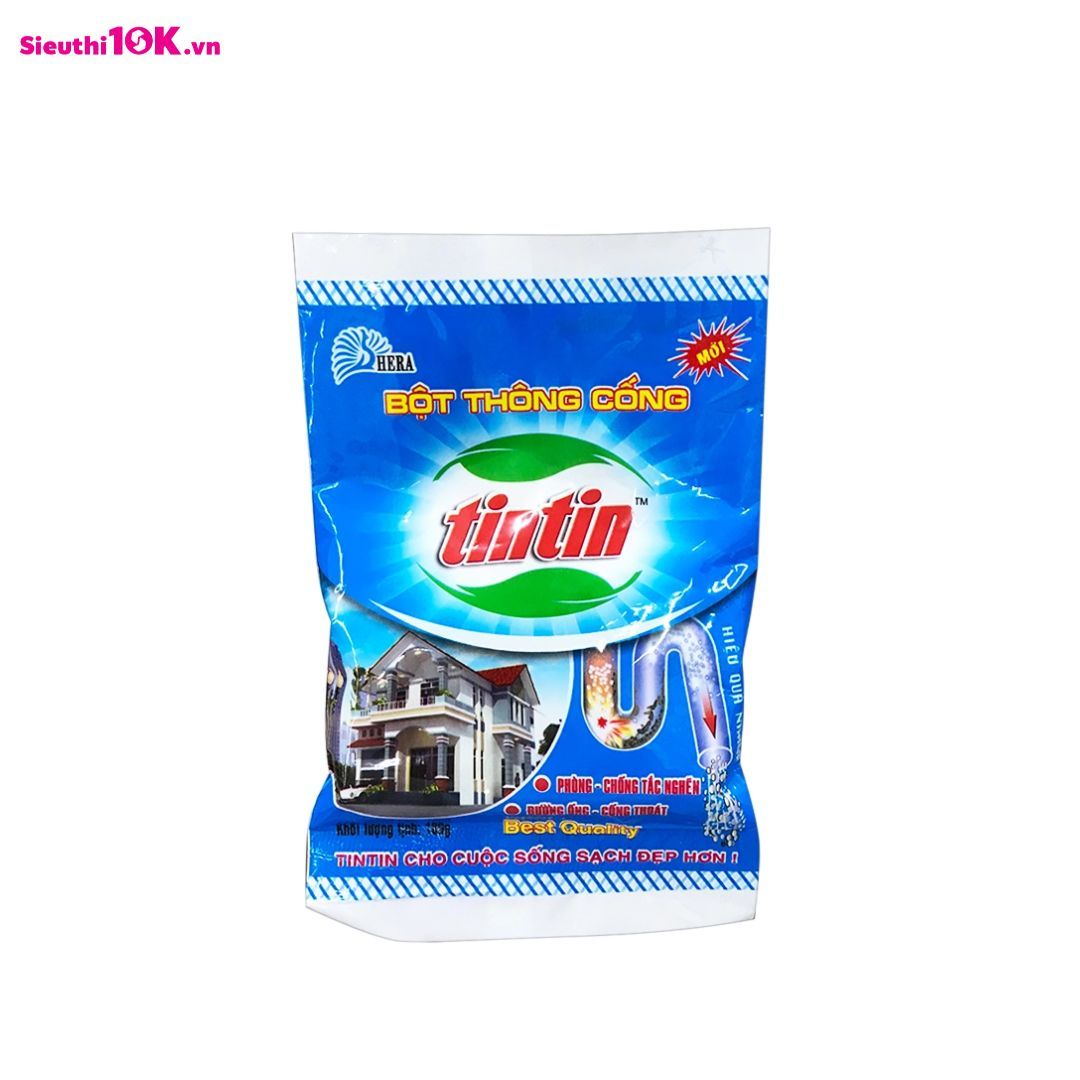 Tintin Bột Thông Cống Gói 100G 20/H 120/T