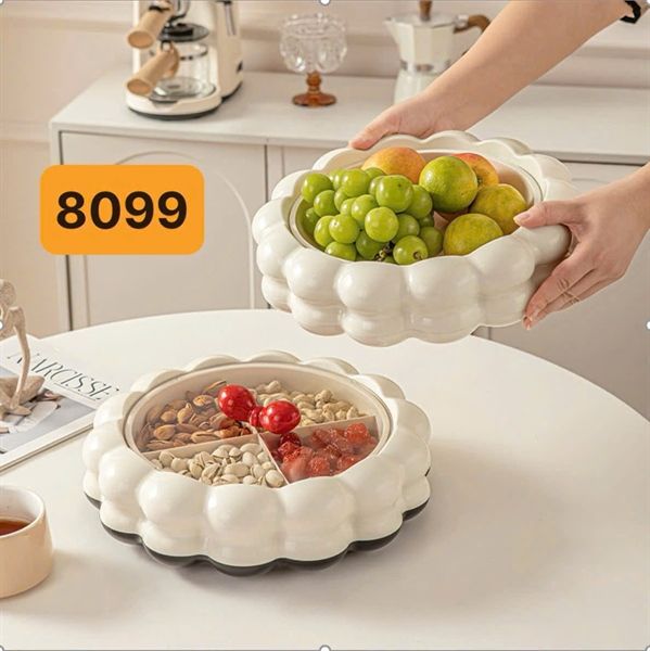 Khay Mứt Nhựa Xoay 360 - 8099 - 30*10cm 20/T