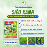 Phân bón trung vi lượng SUMO SIÊU XANH
