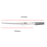 Dao bếp Nhật cao cấp Global G10 Oriental Chef Slice- Dao thái lọc thịt cá xông khói (310mm)