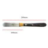Spanish Pastry Spatula Rounded Tip - Dack Wood Handle (20cm)