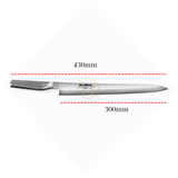 Dao bếp Nhật cao cấp Global G14R Yabagi Sashimi - Dao Sashimi tay phải (300mm)
