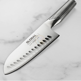Dao bếp Nhật cao cấp Global G48 = G80 Santoku - Dao thái đa năng(180mm)