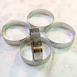 Stainless Steel Nonstick Round Cake Ring - Khuôn hình Tart chống dính 8cm / 10cm