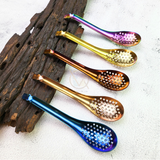 Spherification Spoon - Muỗng vớt viên sốt và bọt sốt