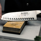 Dao bếp Nhật cao cấp Global G48 = G80 Santoku - Dao thái đa năng(180mm)