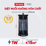Đèn bắt muỗi Điện Quang ĐQ EML02 BL