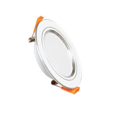 LED Downlight âm trần nhôm, viền bạc 9W MPE - DLB-9T