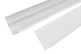 Khung nhôm ốp nổi biến chiếc đèn Panel thành đèn ốp trần
