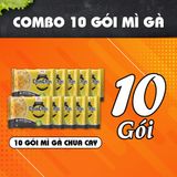 Combo mì ăn liền Chin Chin: 10 mì gà chua cay