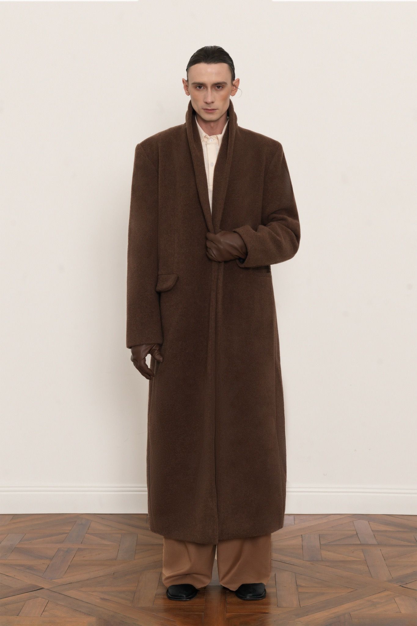 CLASSIC SHAWL COLLAR OVERCOAT
