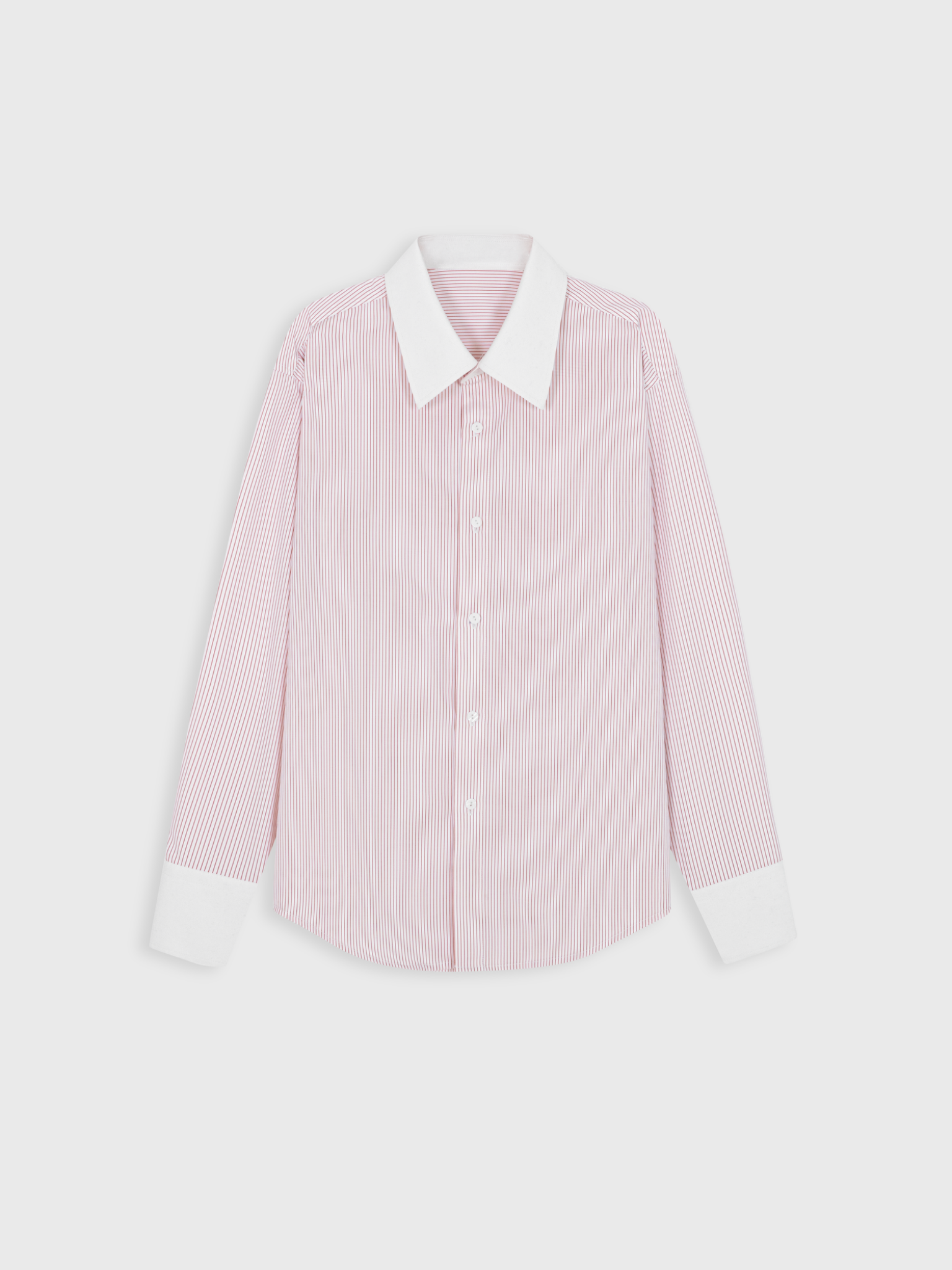 STRIPPED ESSENTIAL RELAXED SHIRT