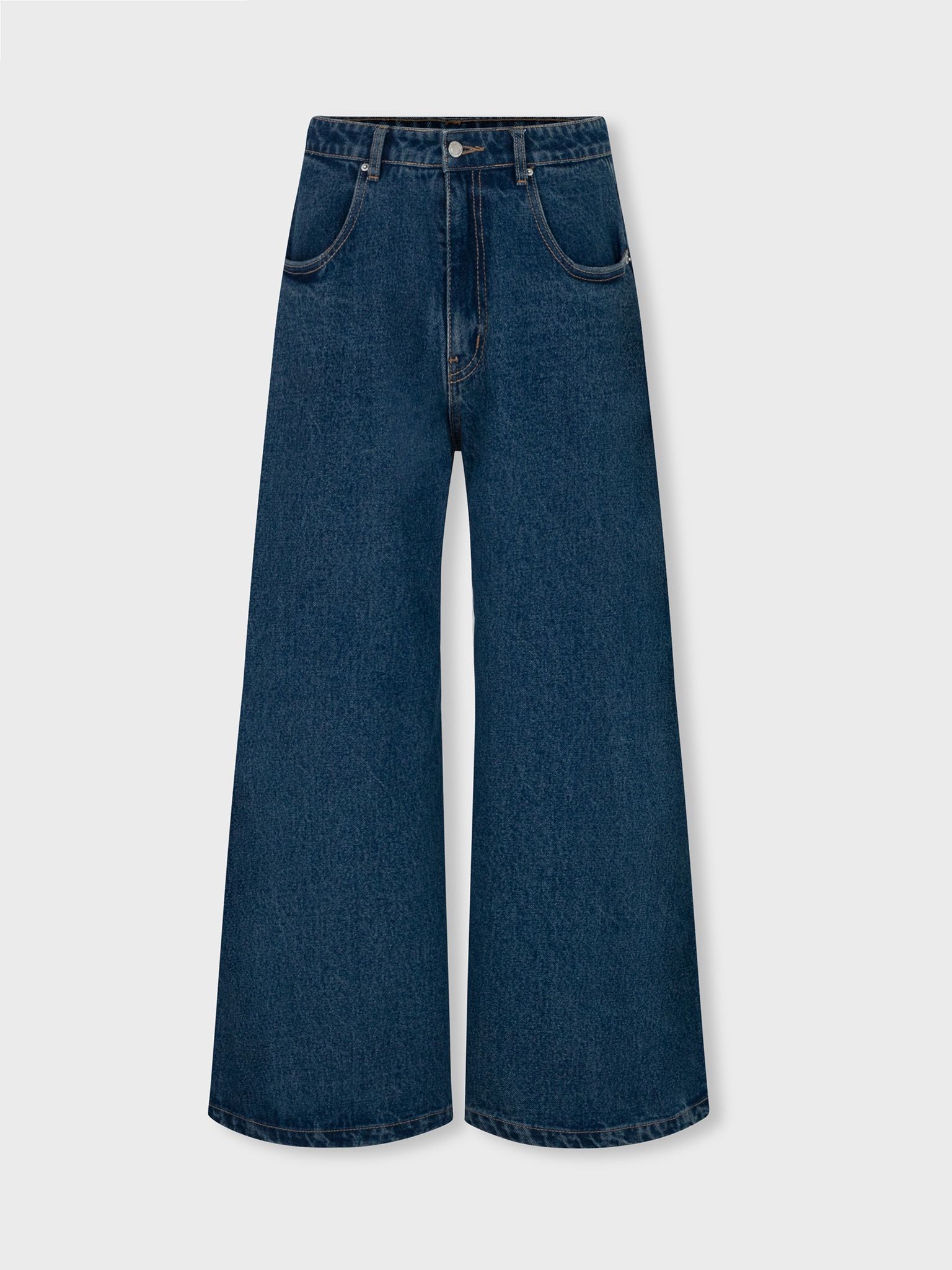 WIDE LEG DENIM JEANS