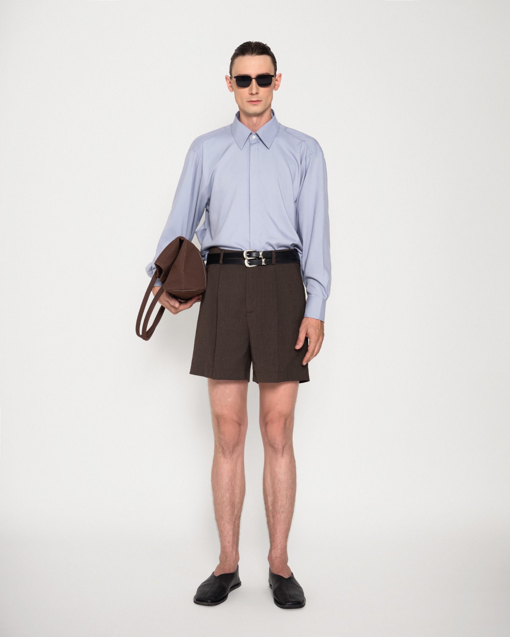 CACAO CLEAN-WAIST SHORTS