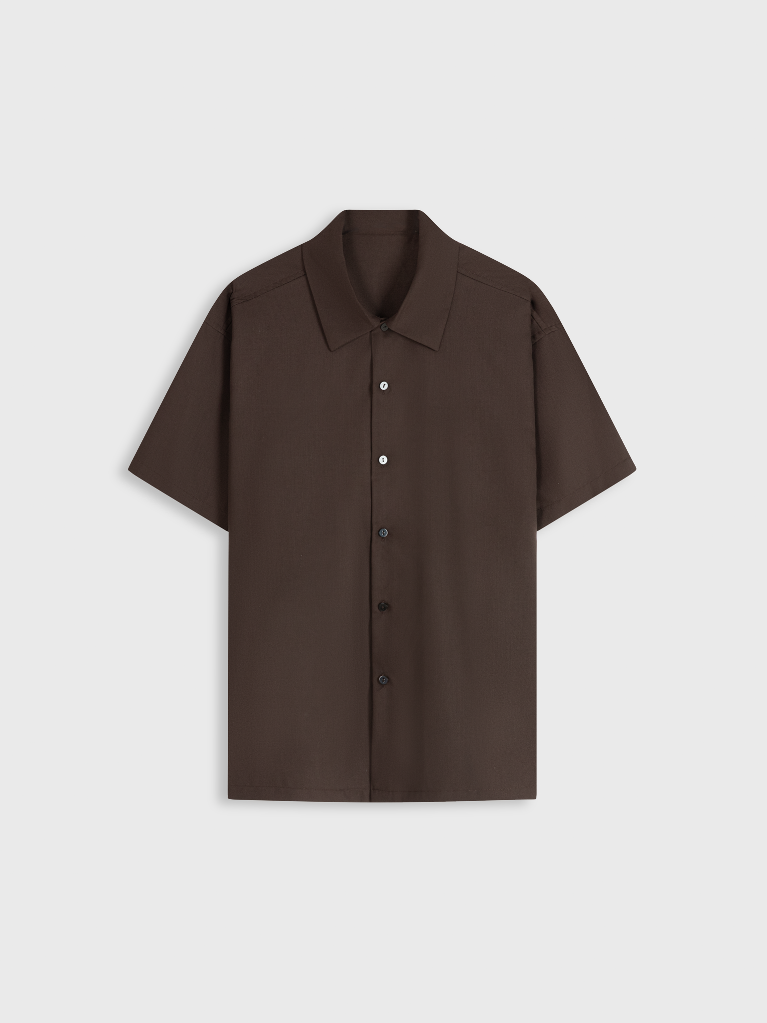 COFFEE DANTON NECKLINE SHIRT