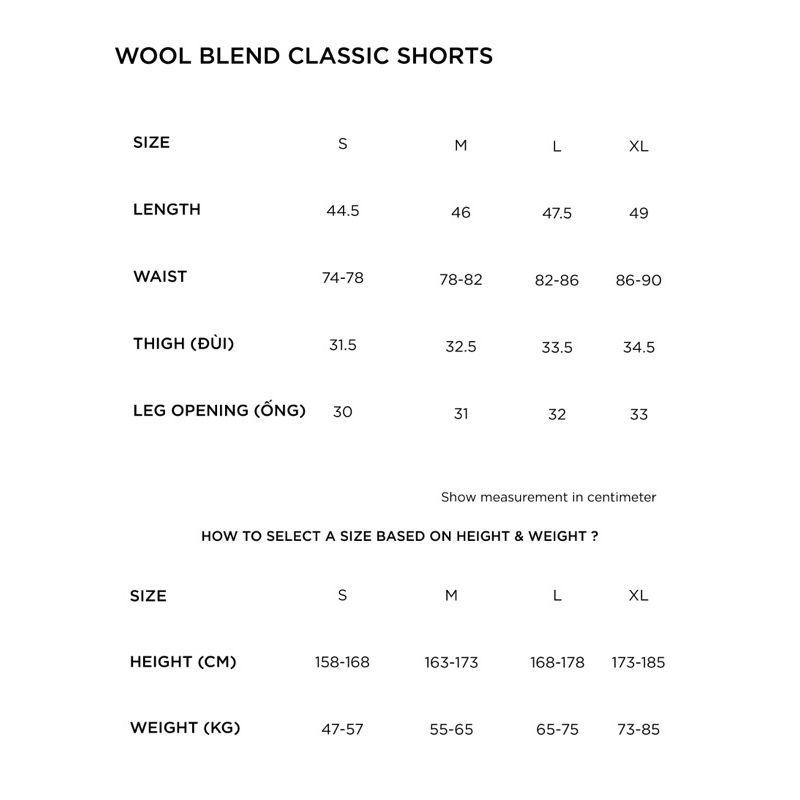 BRICK WOOL BLEND RELAXED SHORT