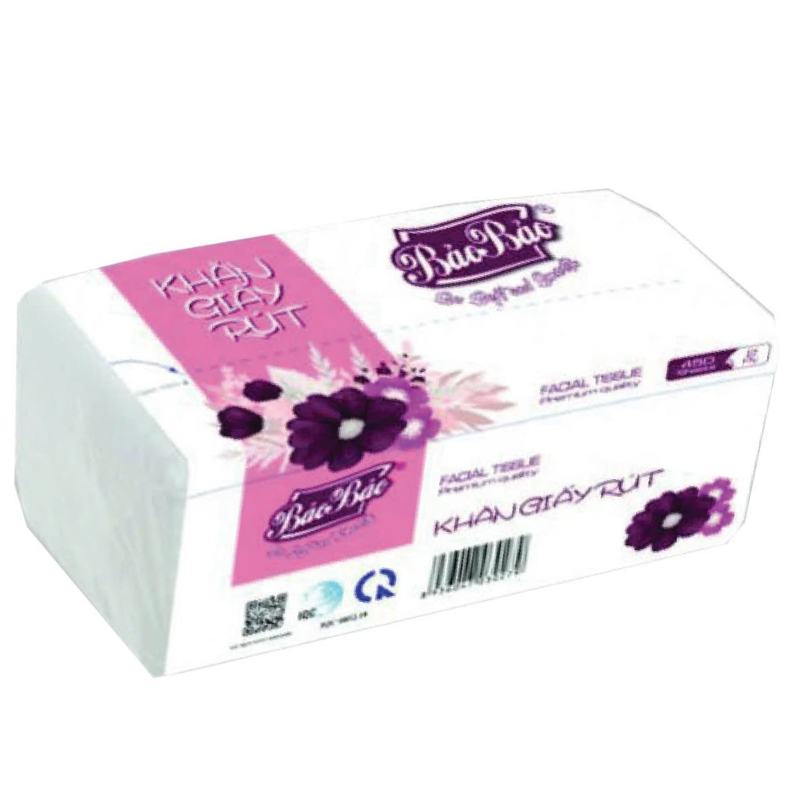 Giấy Rút Đa Năng Cúc Tím 450 Tờ