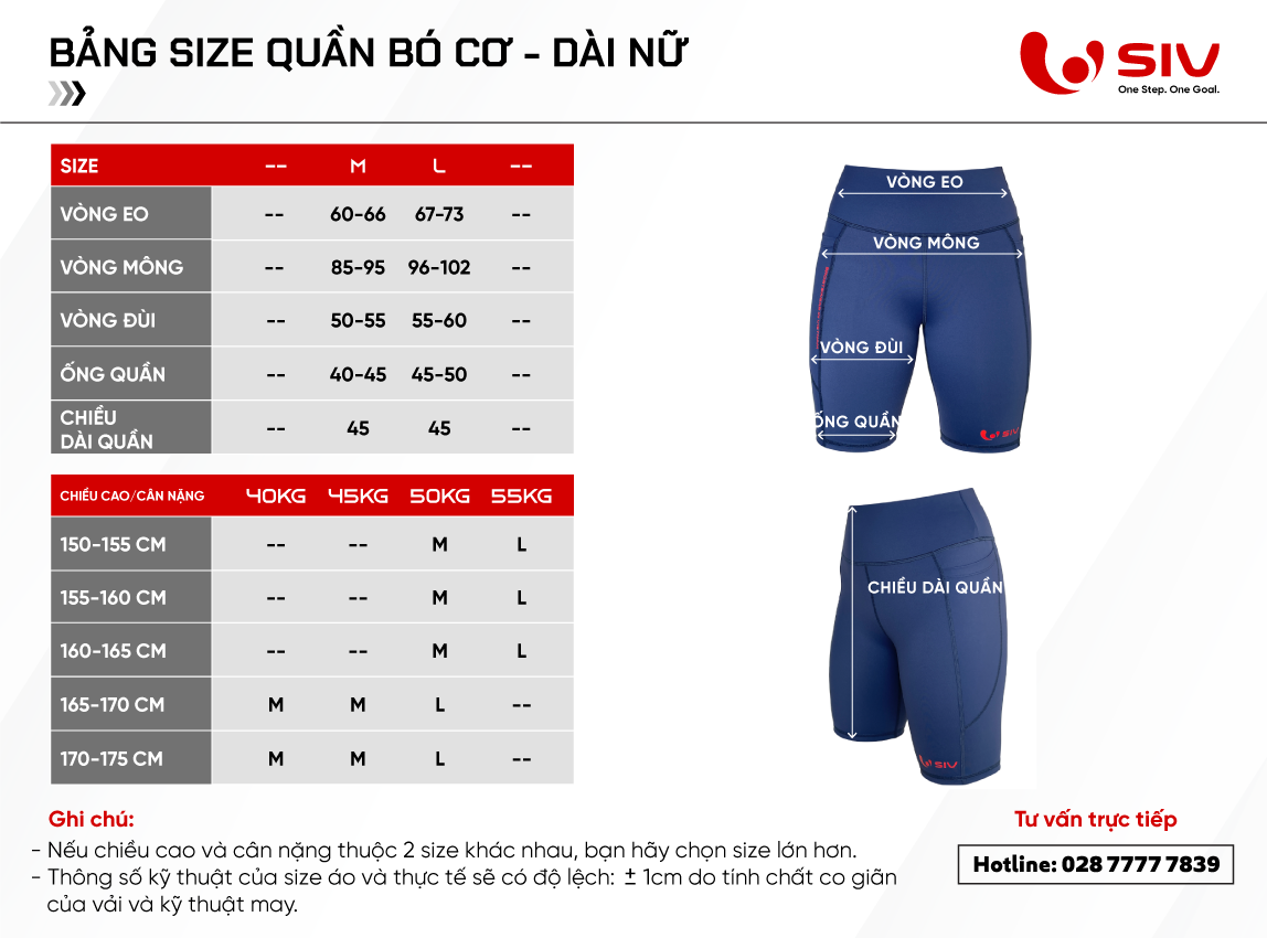 Quần bó cơ Nữ - SIV Motion Compression Women - Dark Blue