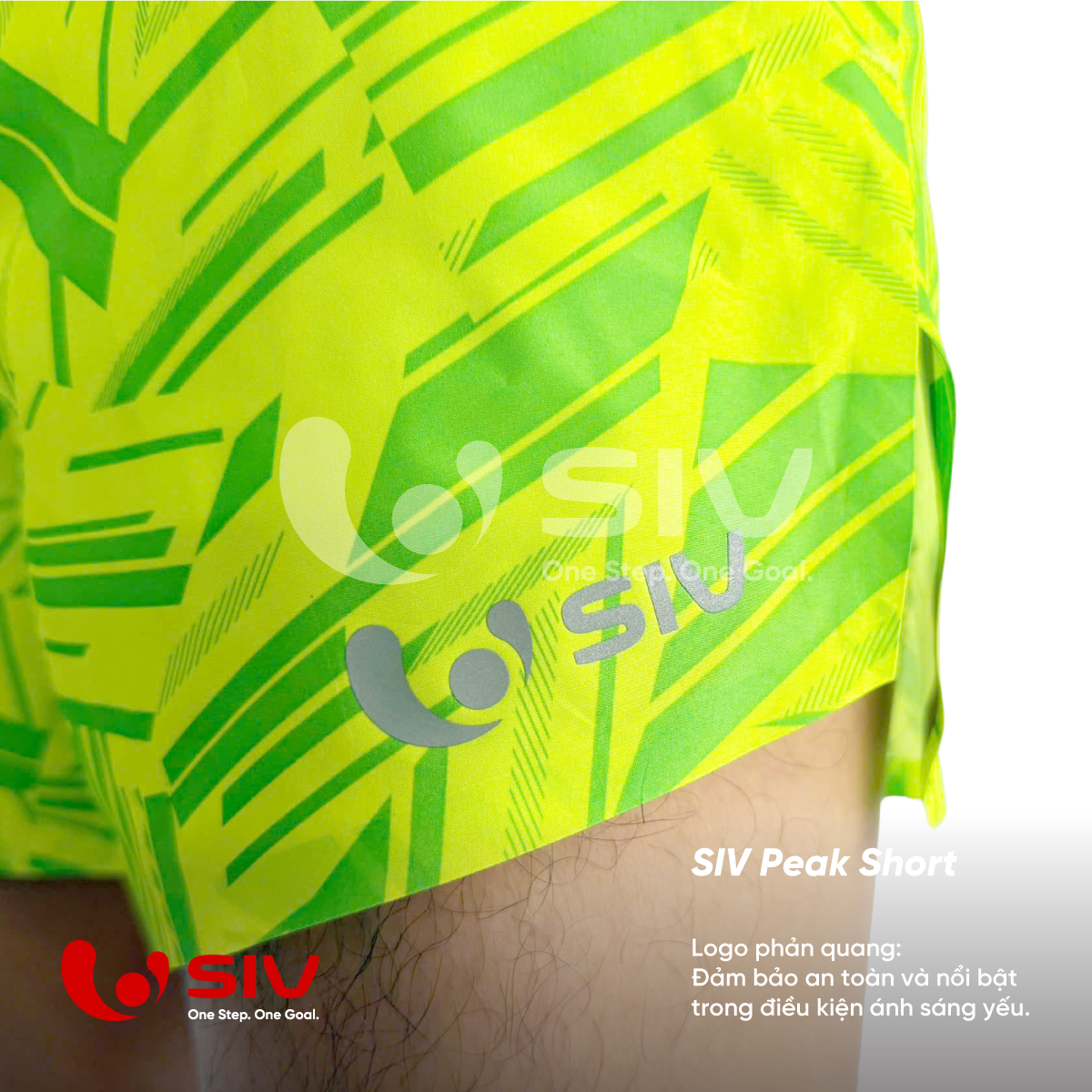 Quần SIV Peak Short - Green