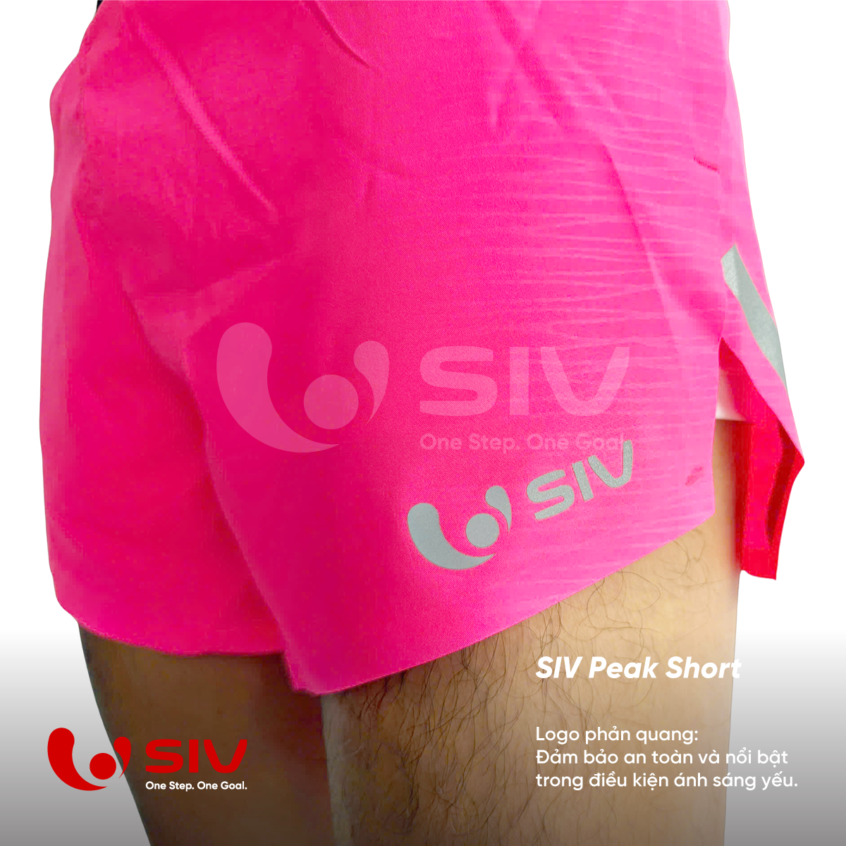 Quần SIV Peak Short - Pink
