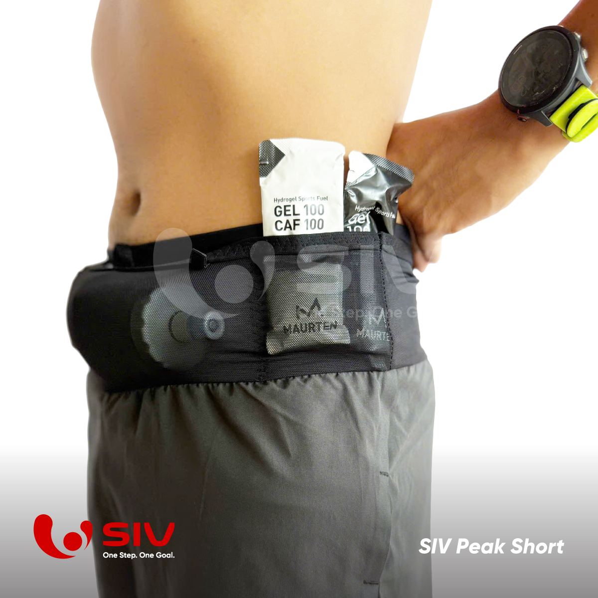 Quần SIV Peak Short - Black