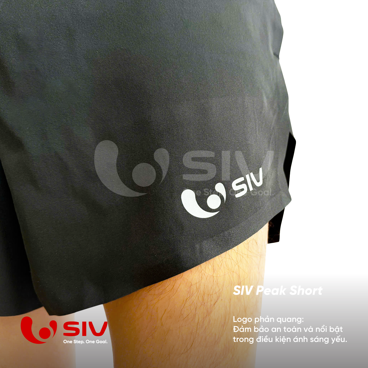 Quần SIV Peak Short - Black